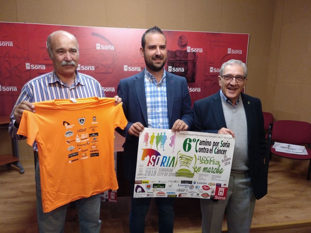Presentación de la VI edición del Camino Por Soria Contra el Cáncer.