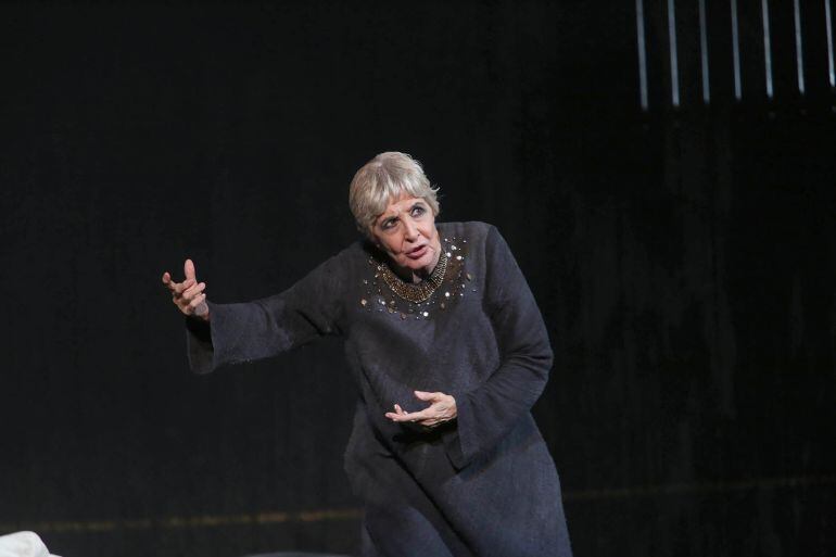 Concha Velasco anoche en el Gran Teatro