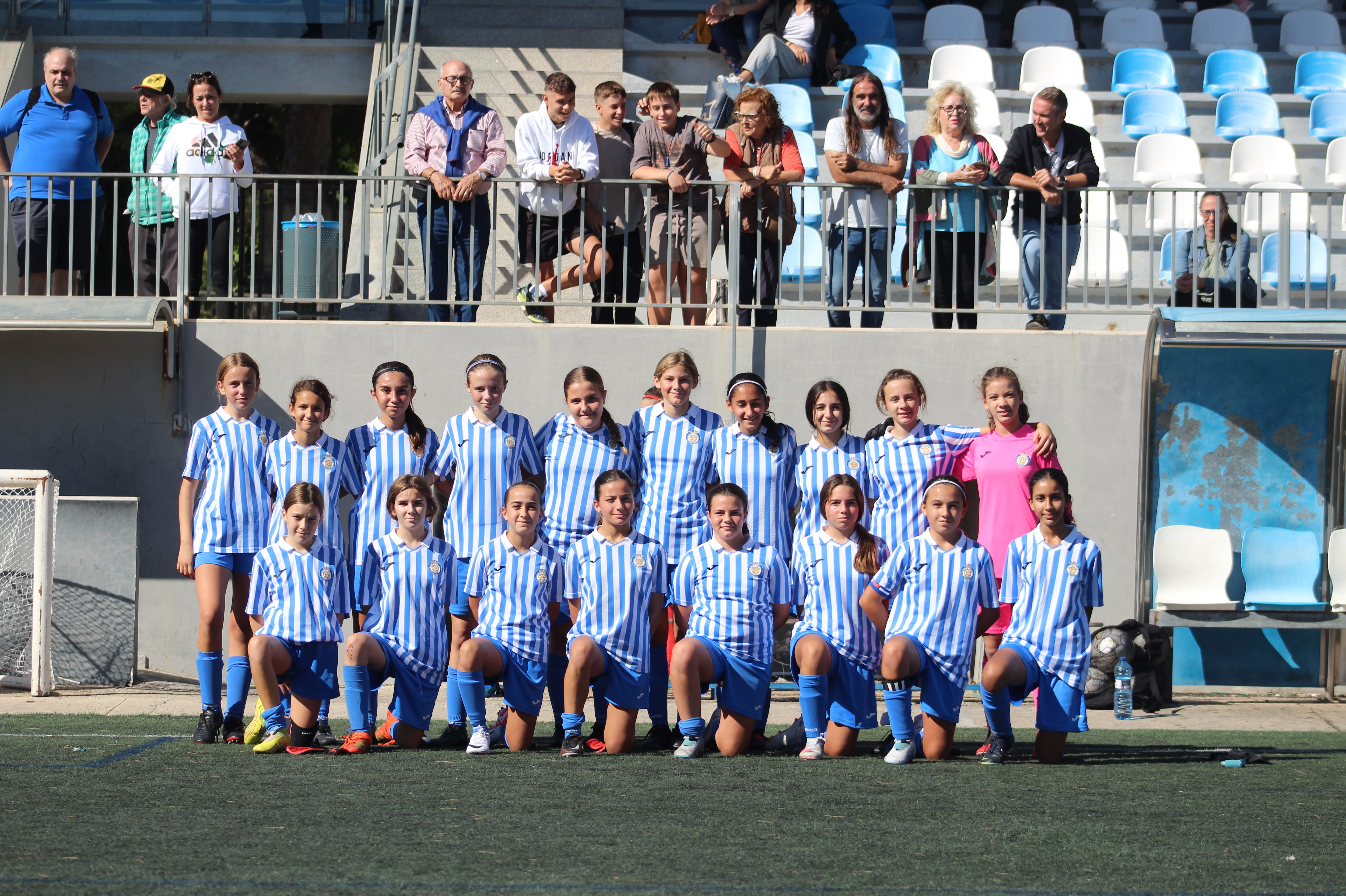 Equipo infantil del CF Gandia