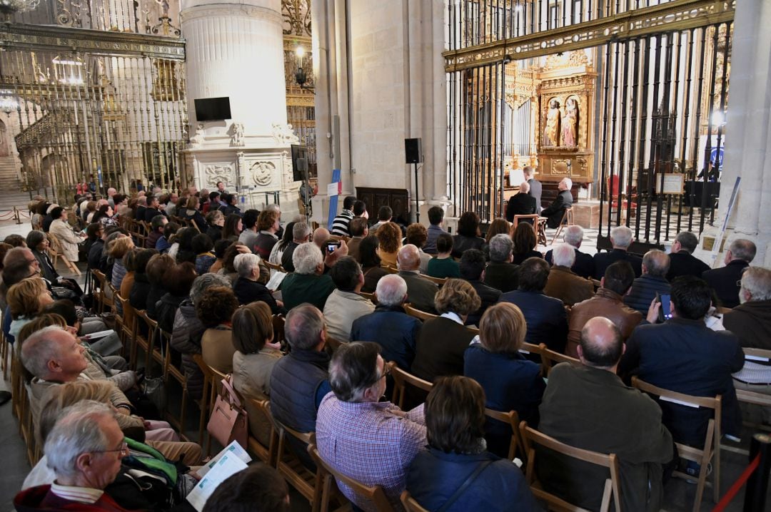 Imagen de una de las pruebas del I Concurso Nacional de Órgano &#039;Francisco Salinas&#039; en la Catedral de Burgos