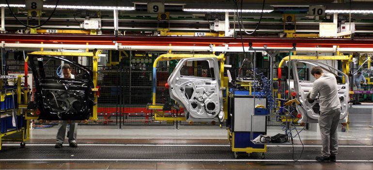 Cadena de montaje del Renault Captur