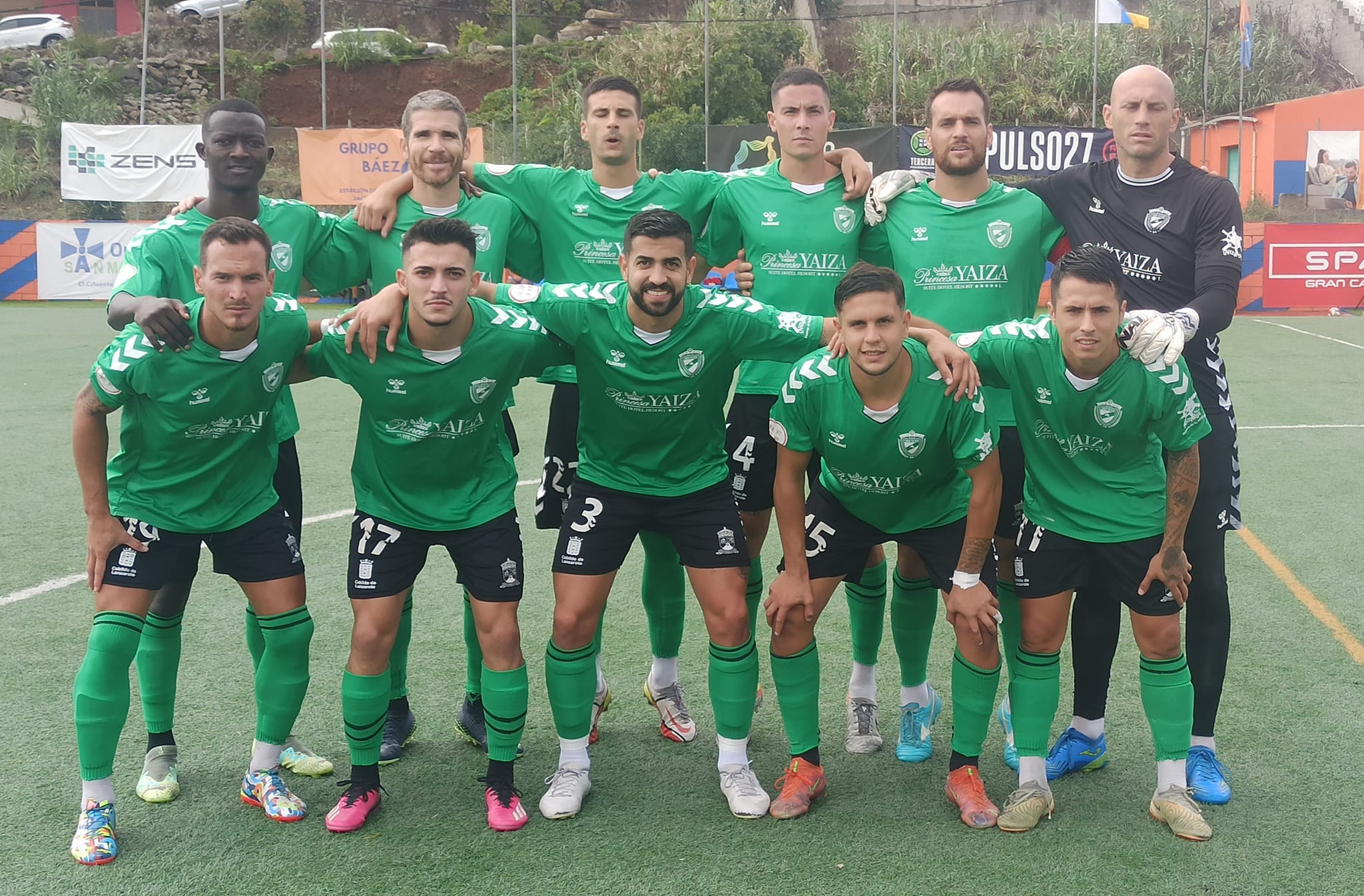 Once inicial del Unión Sur Yaiza.