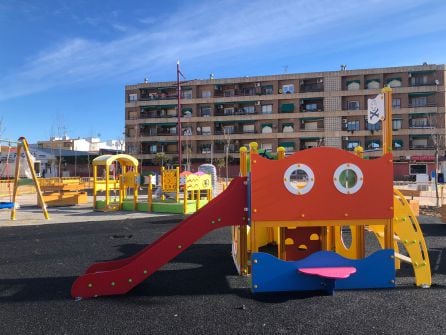 Parque infantil del entorno de la Plaza de Toros de Alcázar de San Juan