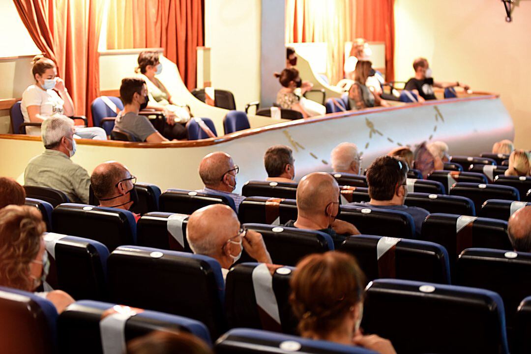 Interior del teatro Principal