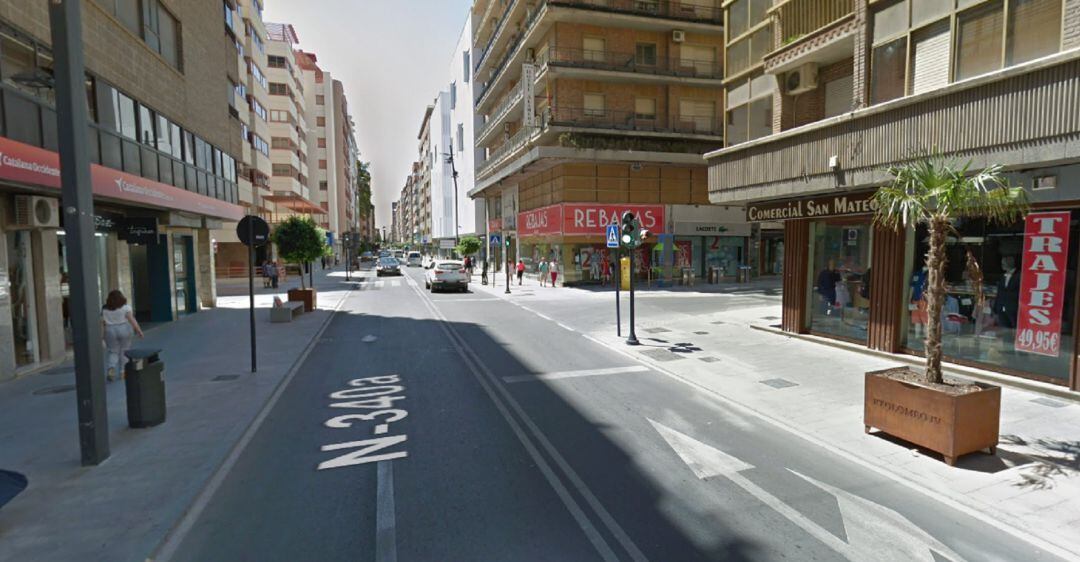 Avenida Juan Carlos I de Lorca