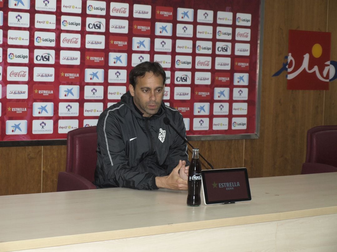 Fran Fernández en rueda de prensa.