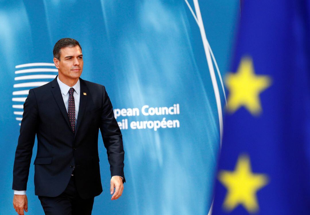 Pedro Sánchez, este martes en Bruselas.