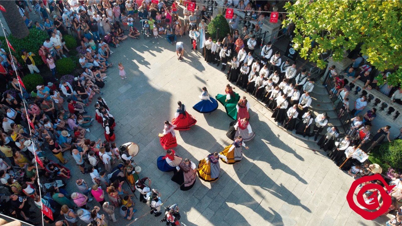 Acto de apertura del festival este pasado domingo