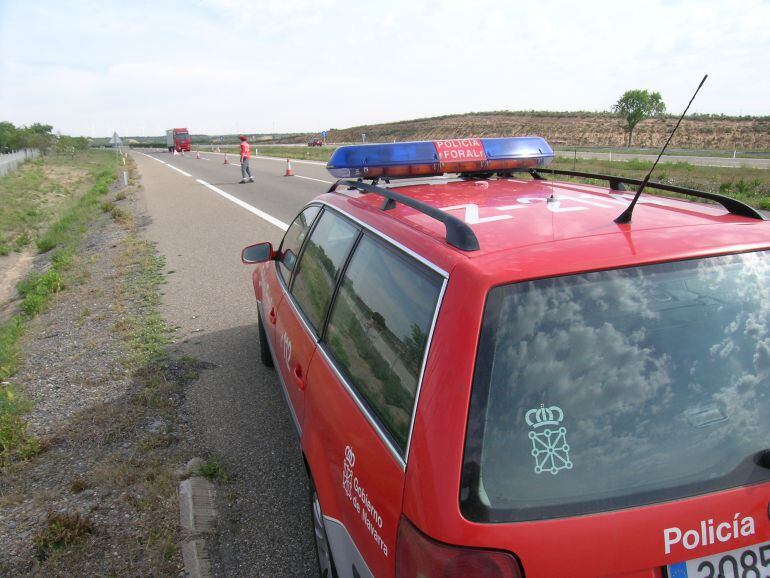 Control de Tráfico de Policía Foral