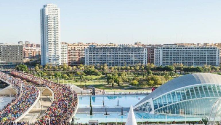 Salida Maratón Valencia 2014