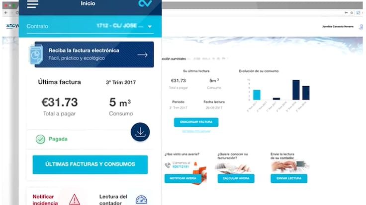 Carlos Martínez, alcalde de Soria, habla sobre el cambio tarifario en la factura del agua