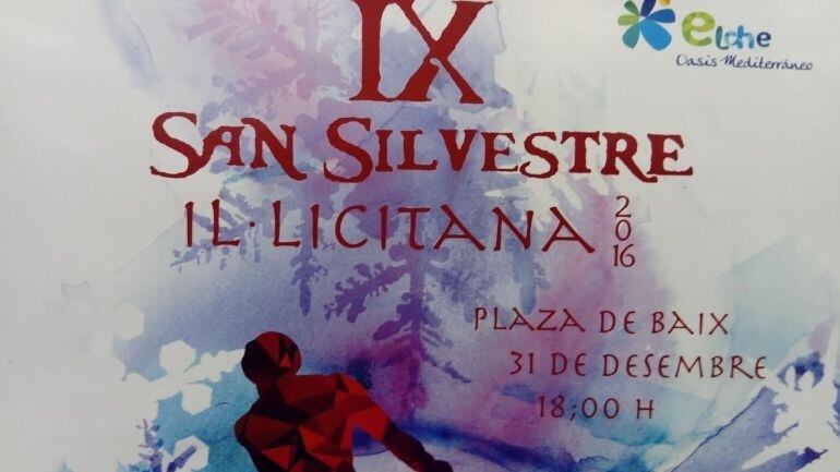 Cartel de la San Silvestre Ilicitana 2016