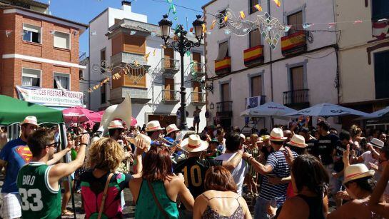 Charanga durante las fiestas patronales de Vilches de 2015