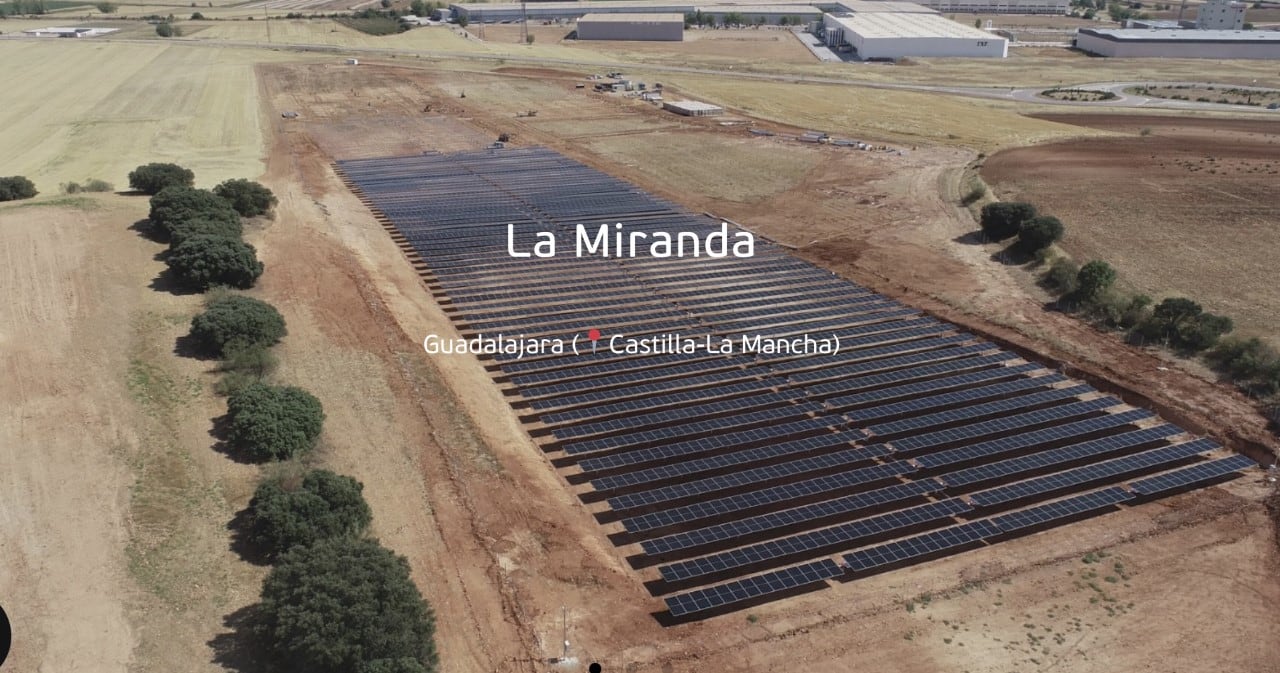 Parque solar en Fontanar