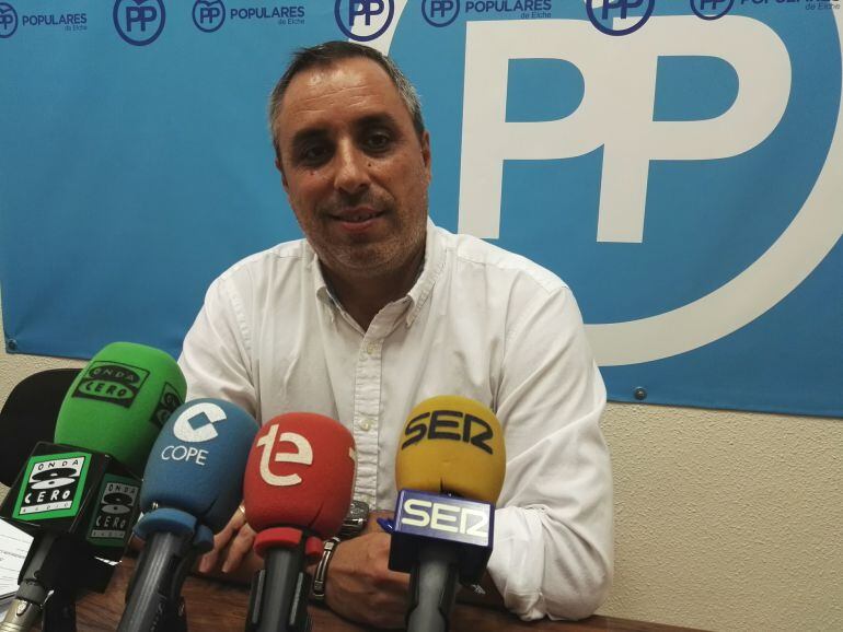 Vicente Granero, portavoz adjunto del PP