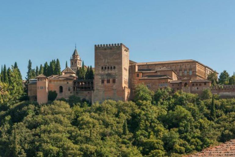 Panorámica de La Alhambra de Granada