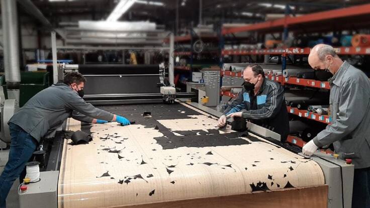 Empresas navarras reconvierten su actividad ante el coronavirus (03/04/2020)