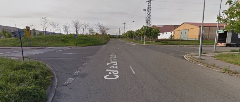 El cruce de Jundiz en el que ha tenido lugar el accidente