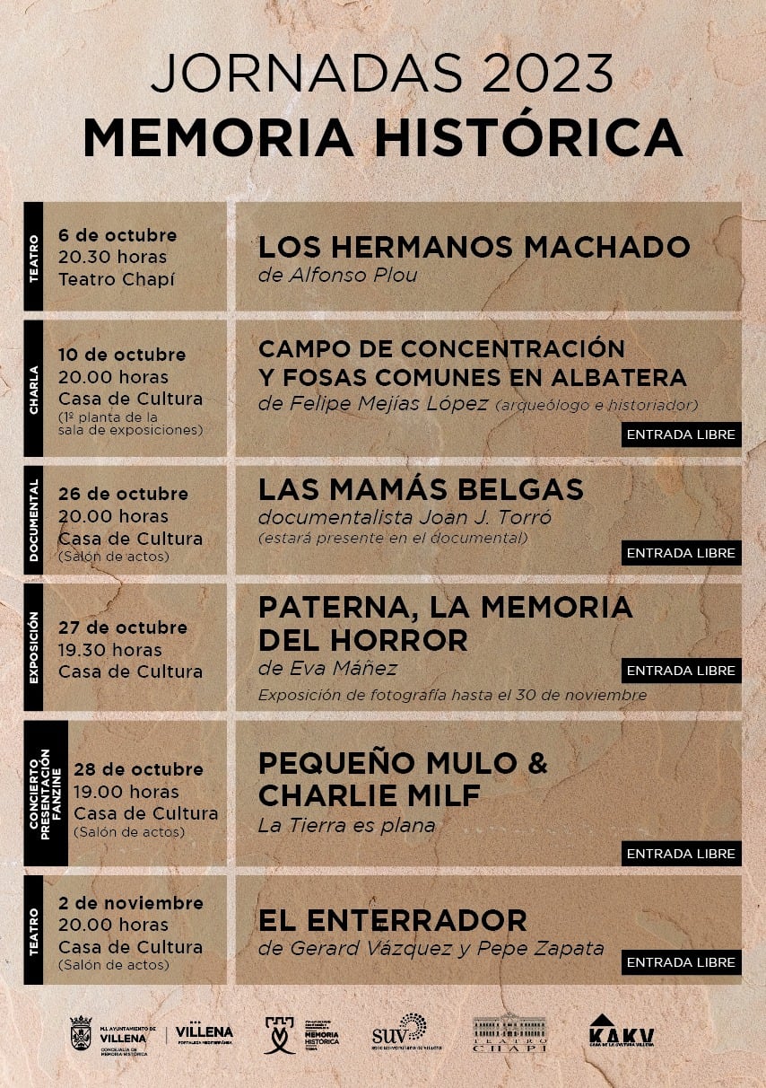 Programa de actividades previstas