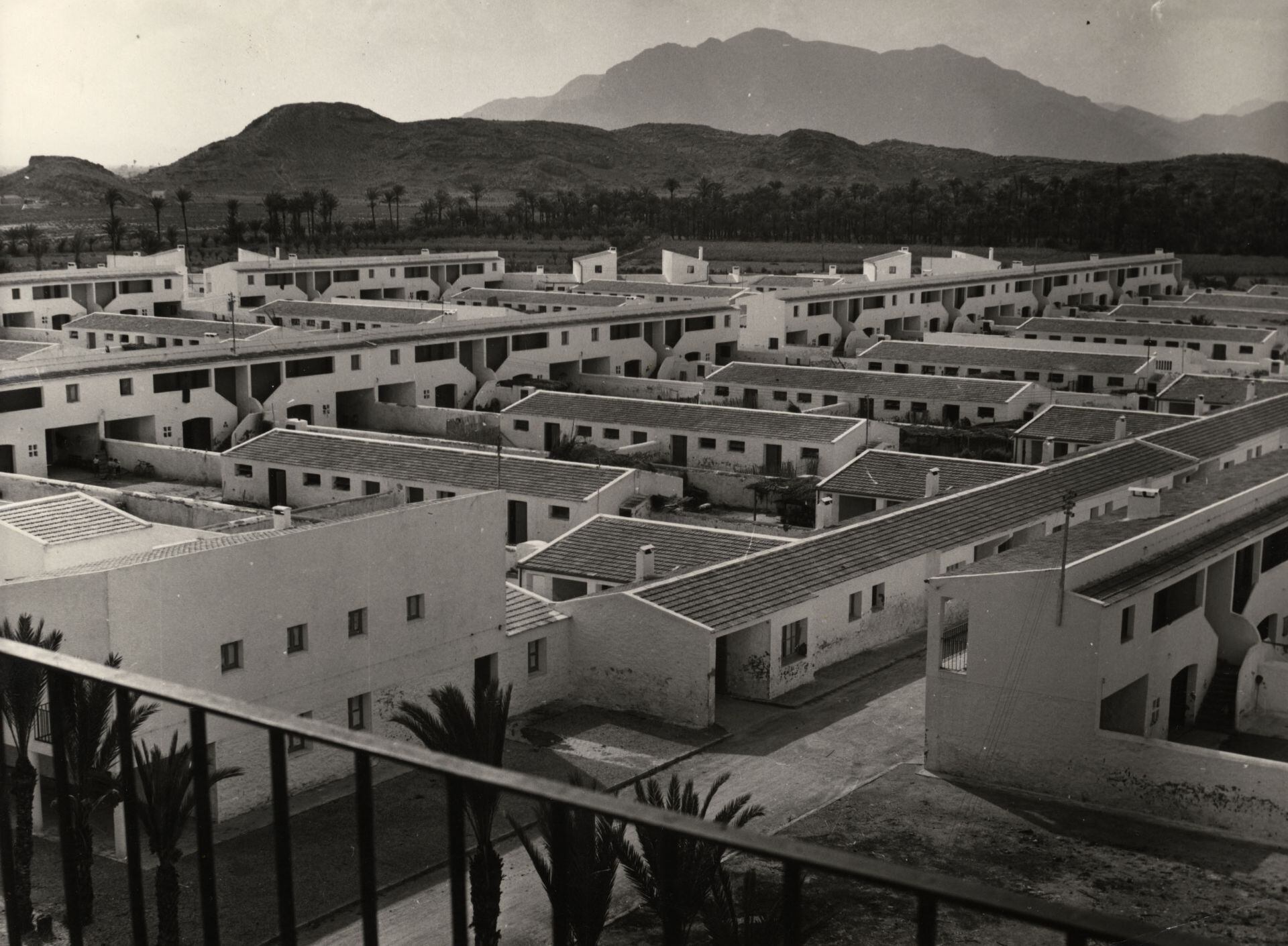 Panorámica de San Isidro, Alicante, en los años 60