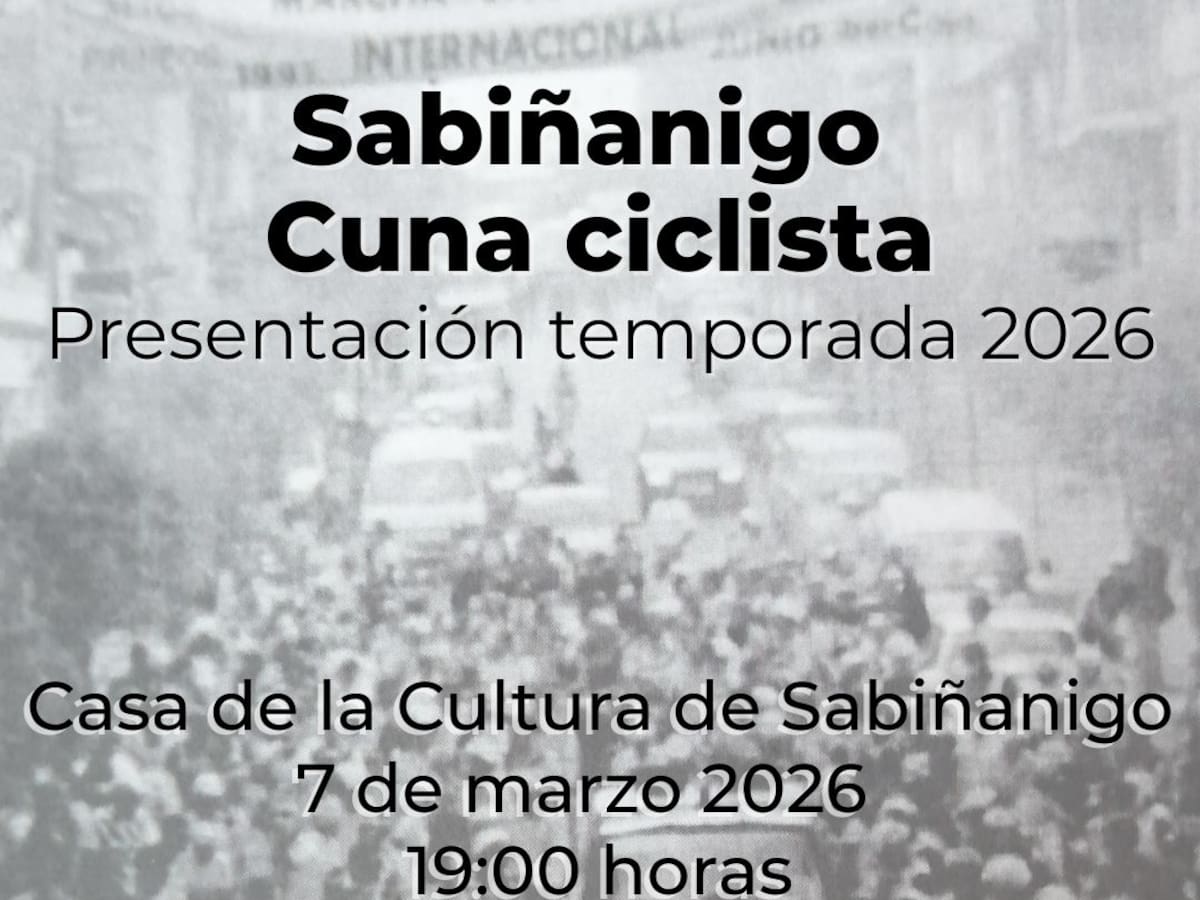Sabiñánigo presenta su temporada ciclista 2026 en con un evento este sábado