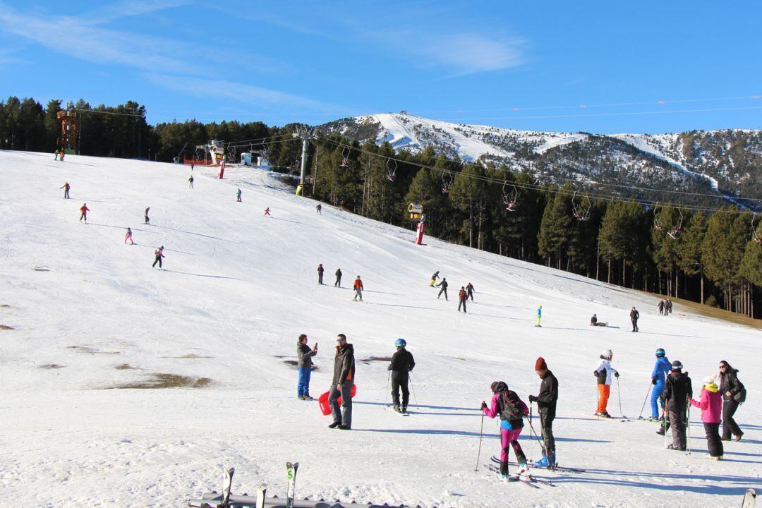L'Estació de Pal en plena activitat.