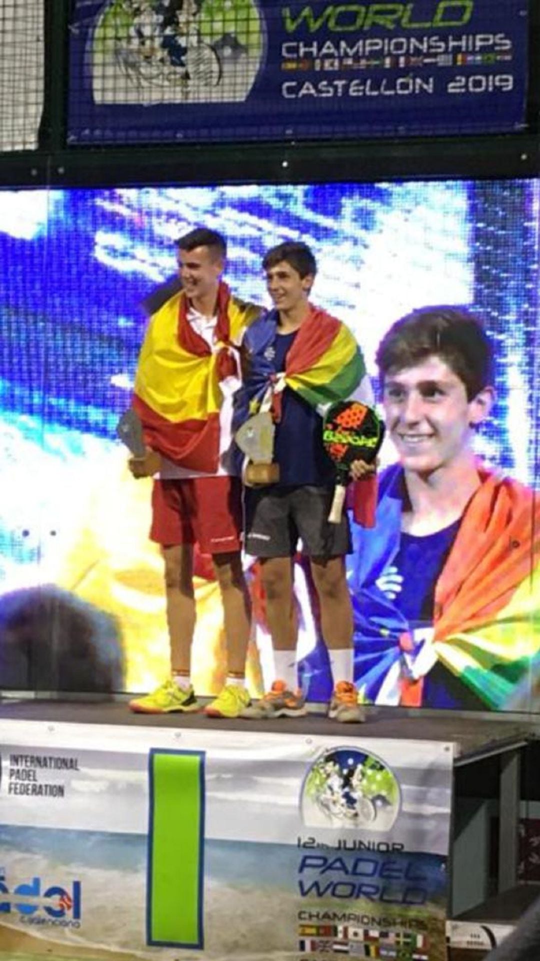 Jose Jiménez de Alcudia de Guadix, campeón mundial sub16