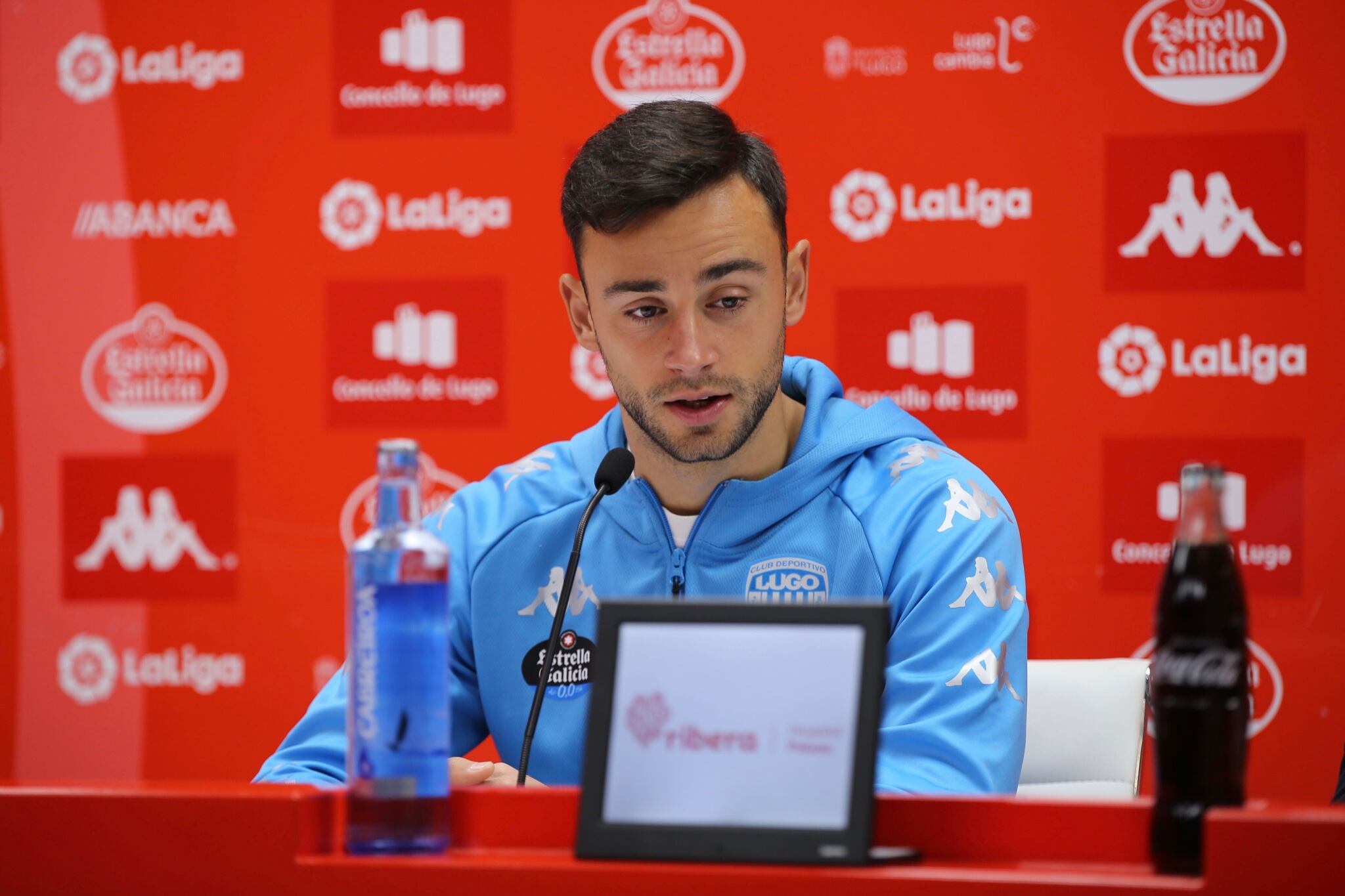 Pablo Clavería en rolda de prensa