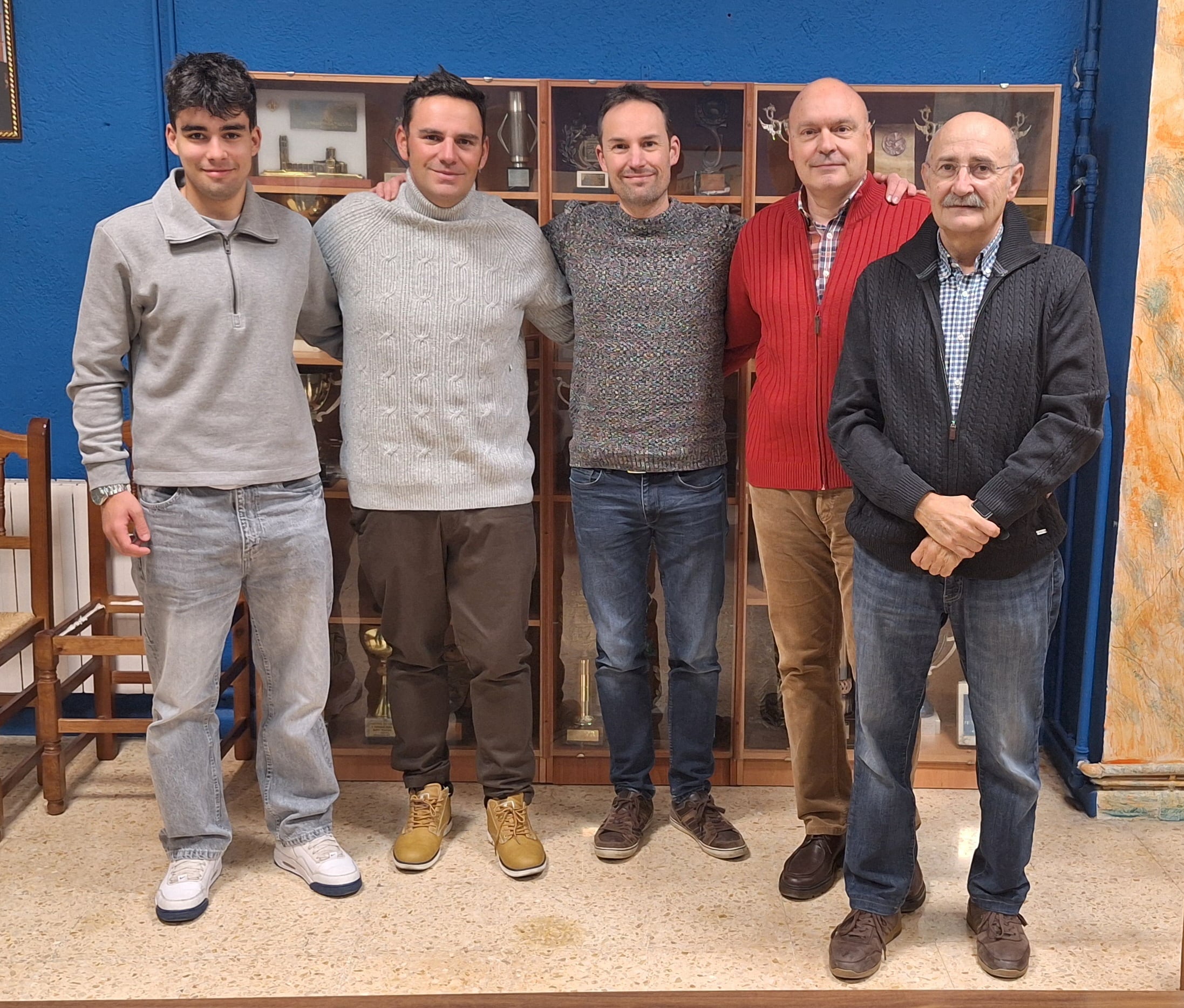 Algunos de los galardonados