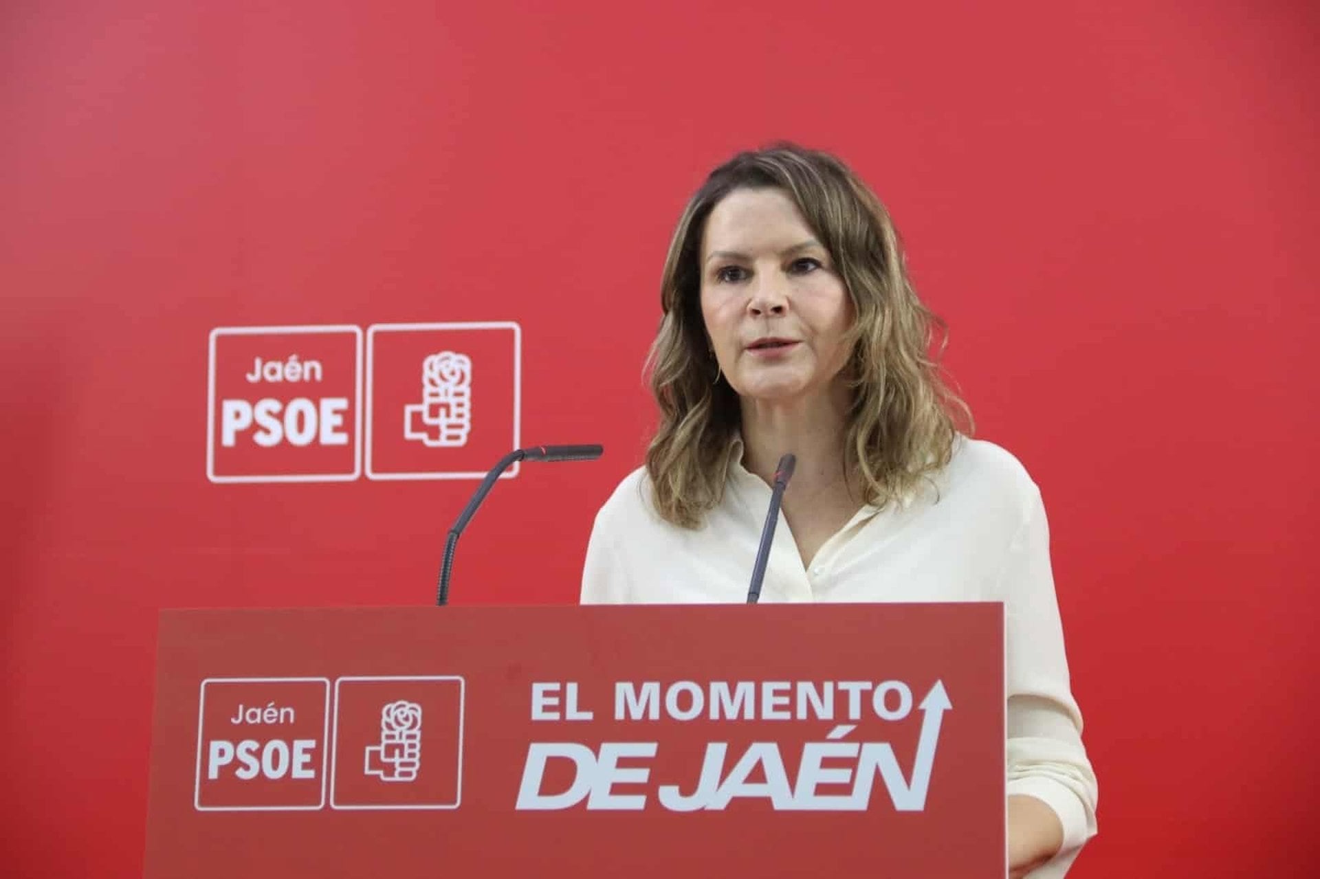 La diputada socialista jiennense, Ana Cobo.