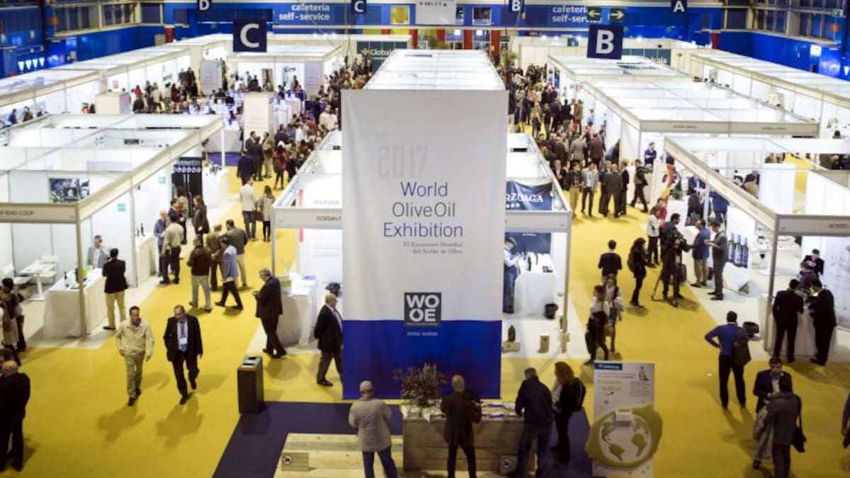 El aceite de oliva, a escena