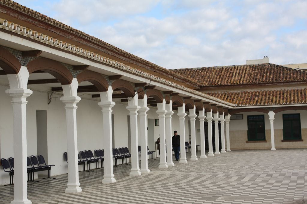 Interior del hospital Marítimo de Torremolinos