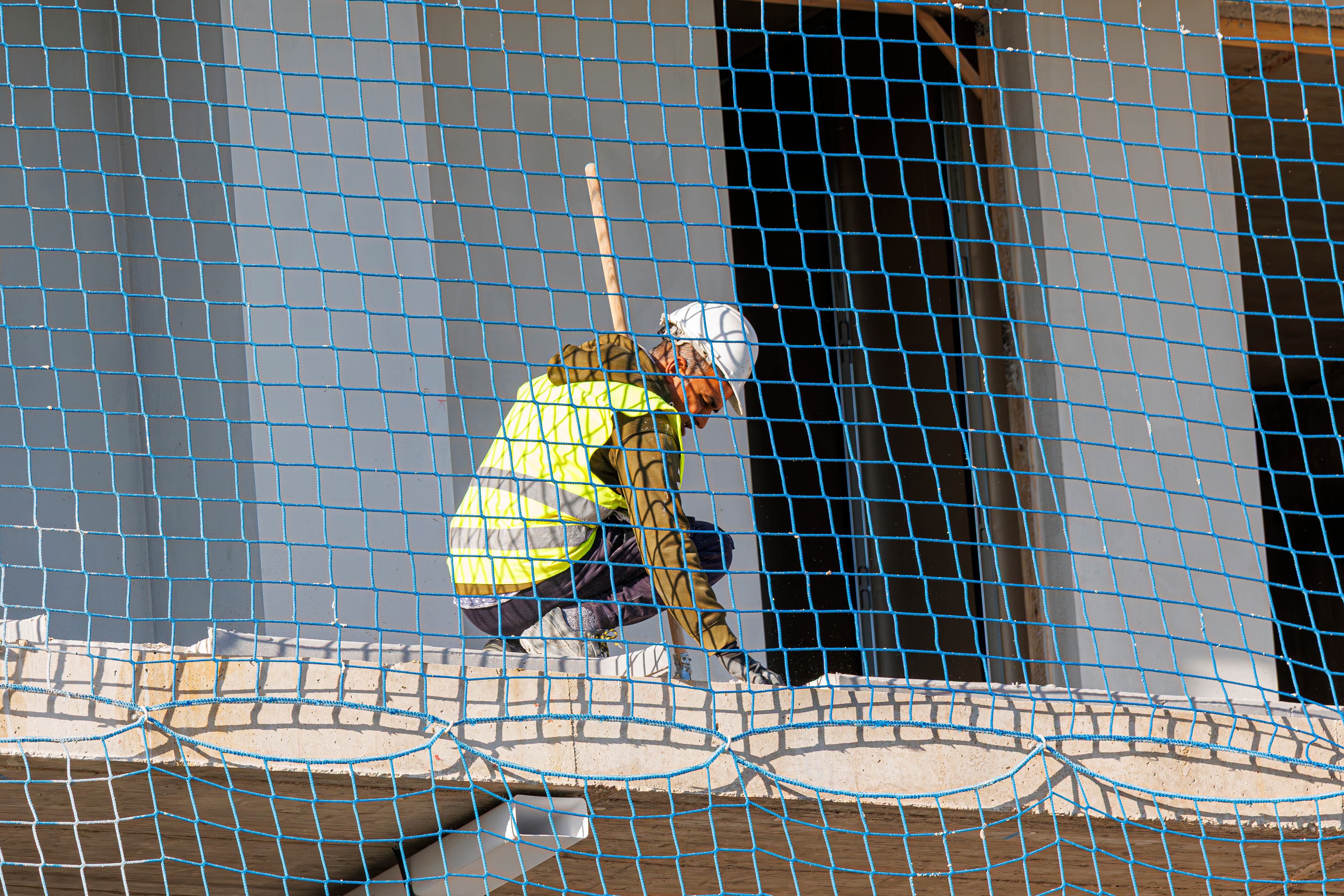 Un obrero de construcción (Archivo)