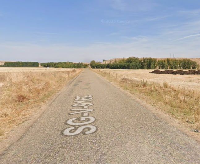 Parte del tramo afectado por el corte de tráfico