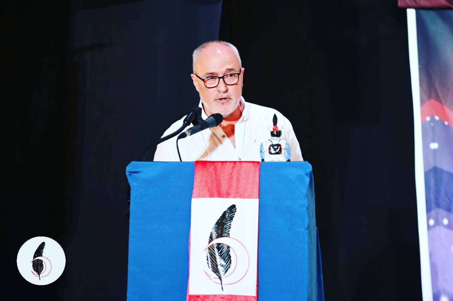 Luis Abellán, en la fiesta mora