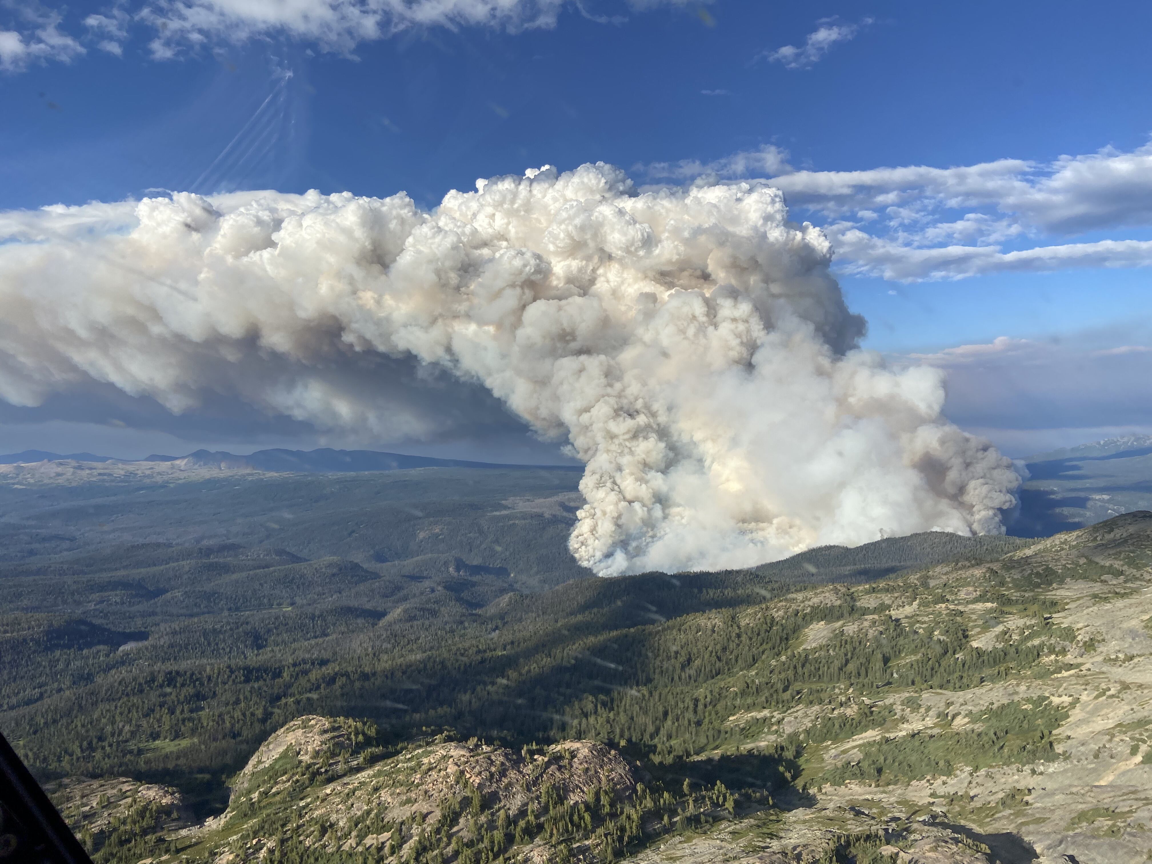 Incendio en Canadá