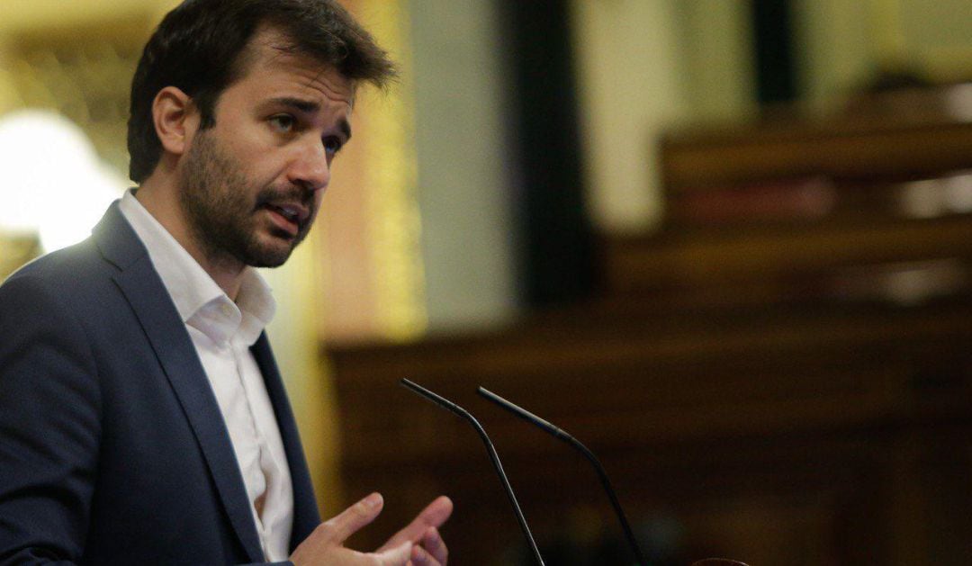 El diputado nacional de Unidas Podemos, Javier Sánchez Serna, es el secretario tercero de la Mesa del Congreso