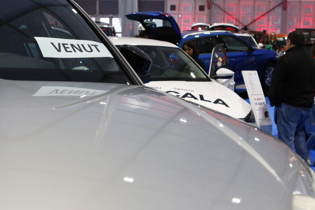 Vehicles per vendre en una de les darreres edicions de la Fira d’Andorra la Vella.