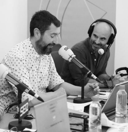 Toni Garrido y José Carlos Ruiz. Clica aquí para escuchar la primera hora del programa.