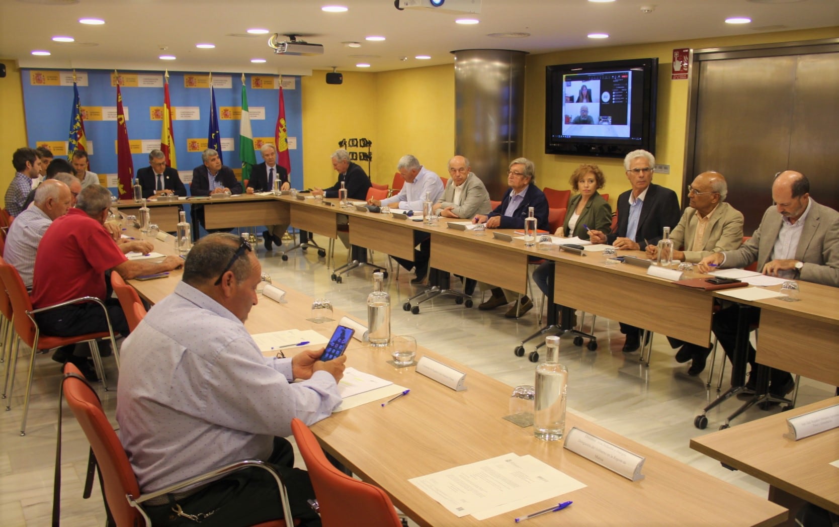 Reunión de la Comisión de Desembalse de la CHS