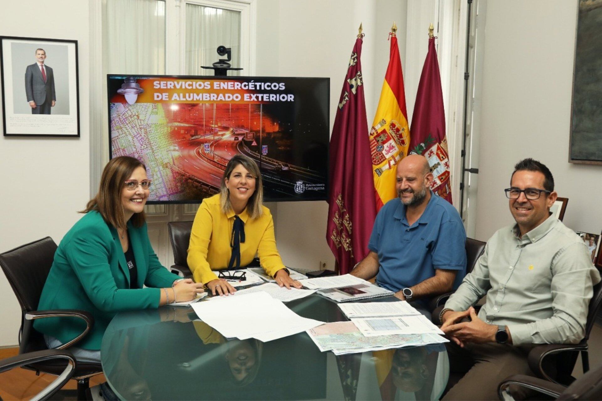 La alcaldesa de Cartagena, Noelia Arroyo