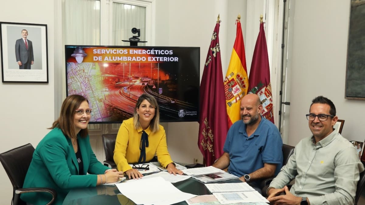 Cartagena renueva su alumbrado: tecnología LED y ahorro energético del 60%