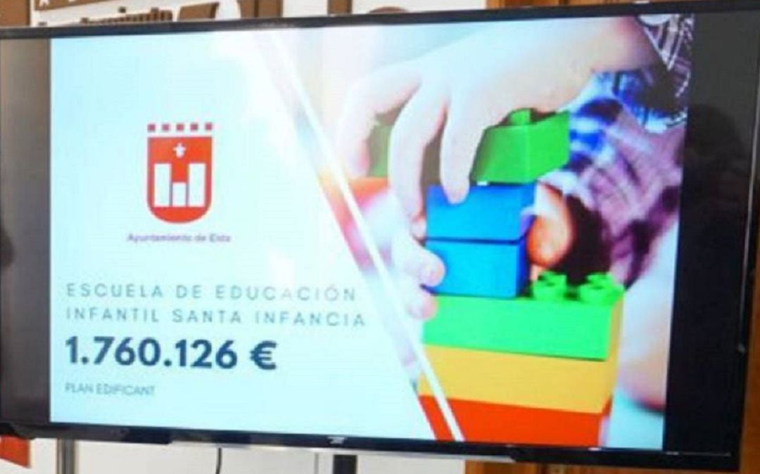 Proyecto de construcción de la Escuela Santa Infancia  de Elda 