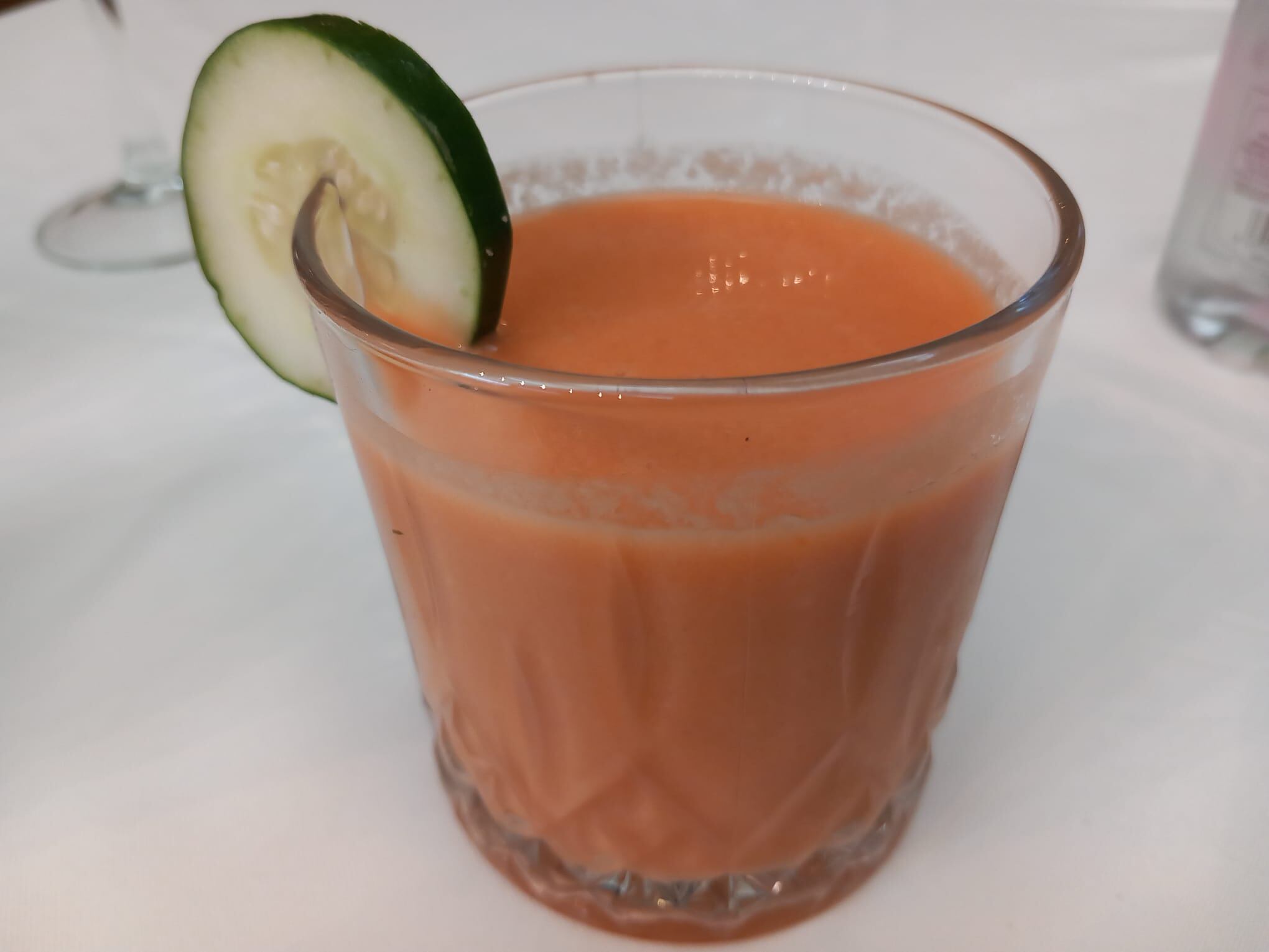 Vaso de gazpacho