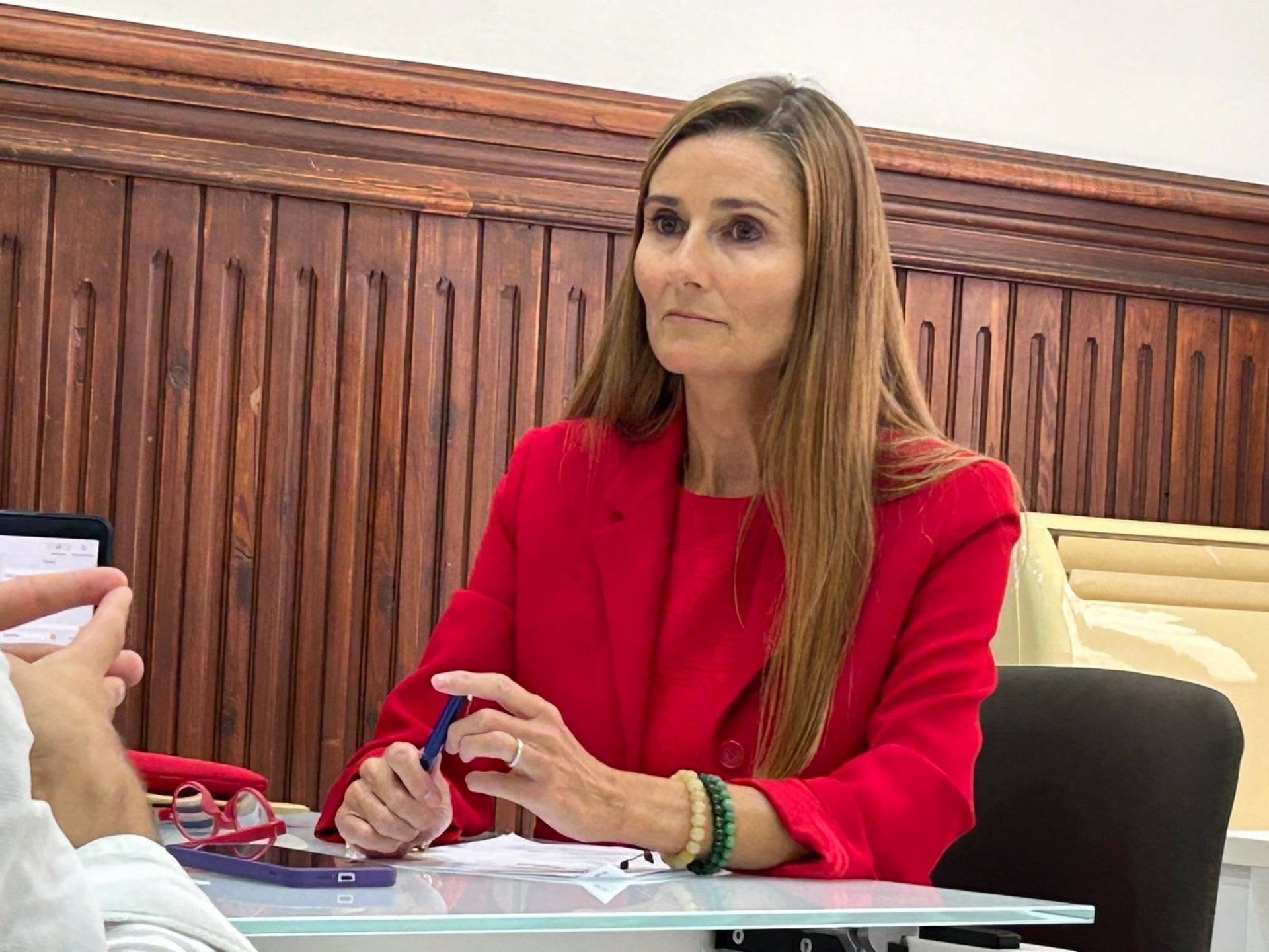 Cecilia Herrero concejala de Vox en el Ayuntamiento de València