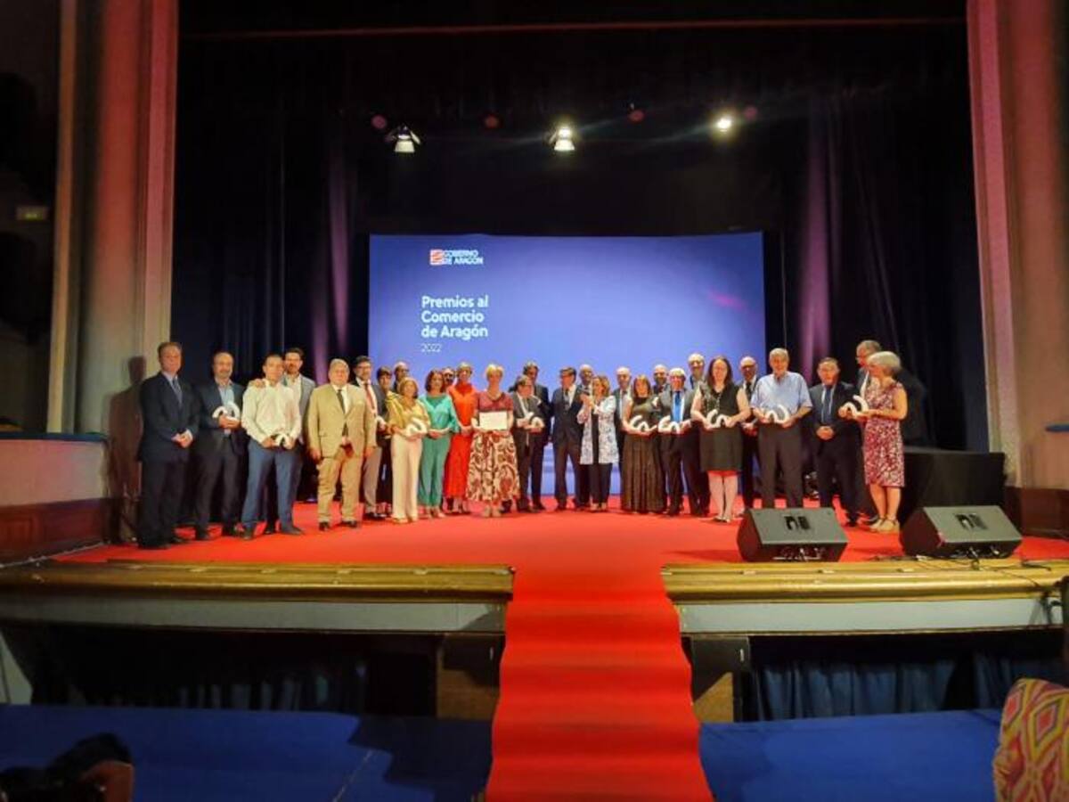 Barbastro y Biescas, premiados en la gala del comercio de Aragón