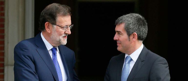 Rajoy y Clavijo