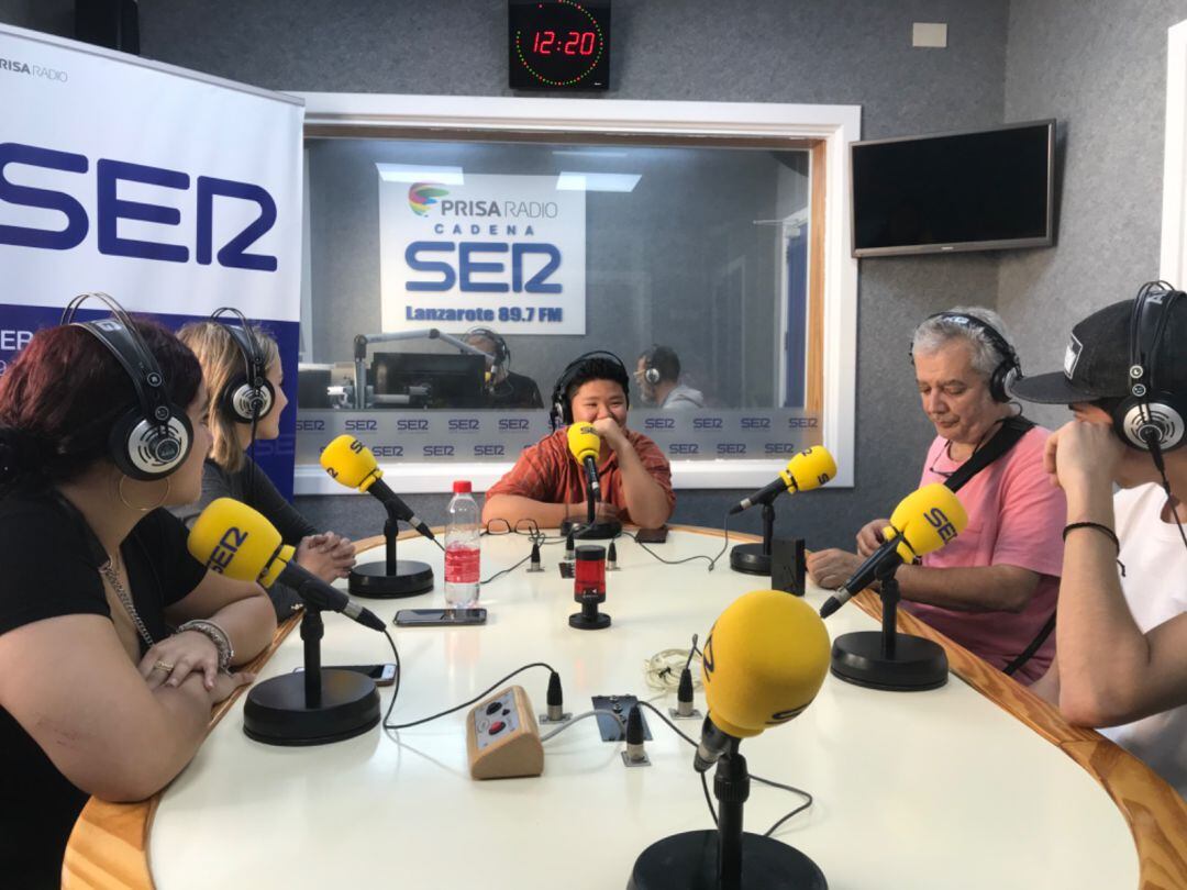 Toñín y Cristopher se arrancaron a improvisar en directo