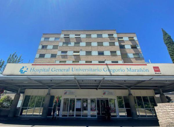 Fachada del Hospital Gregorio Marañón en Madrid