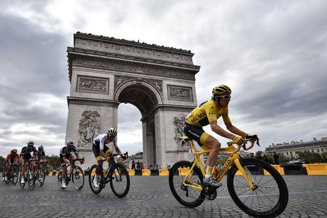 Imagen de archivo del Tour de Francia celebrado en 2018